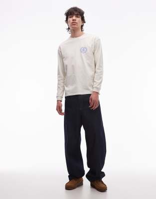 Gramicci Sun Long Sleeve T-shirt In White