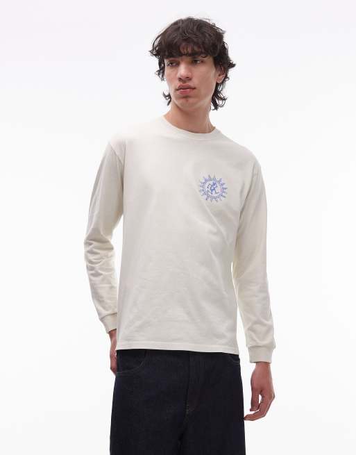 Gramicci sun long sleeve t-shirt in natural pigment dye, 3 of 5