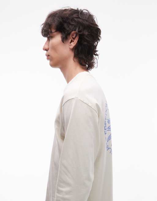 Gramicci sun long sleeve t-shirt in natural pigment dye, 4 of 5