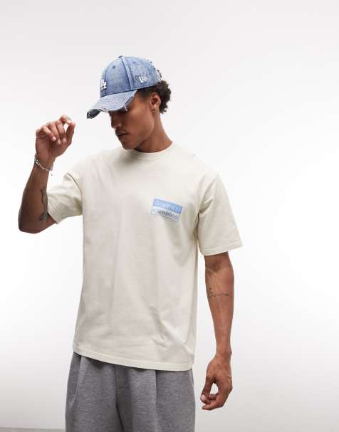 Gramicci t-shirt à imprimé escalade au dos écru - view 1