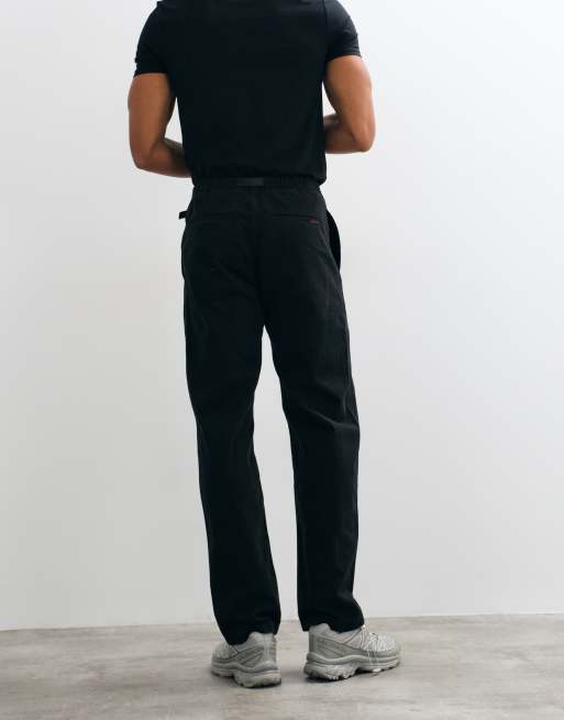 Gramicci tapered fit g-pant trousers in black, 5 of 5