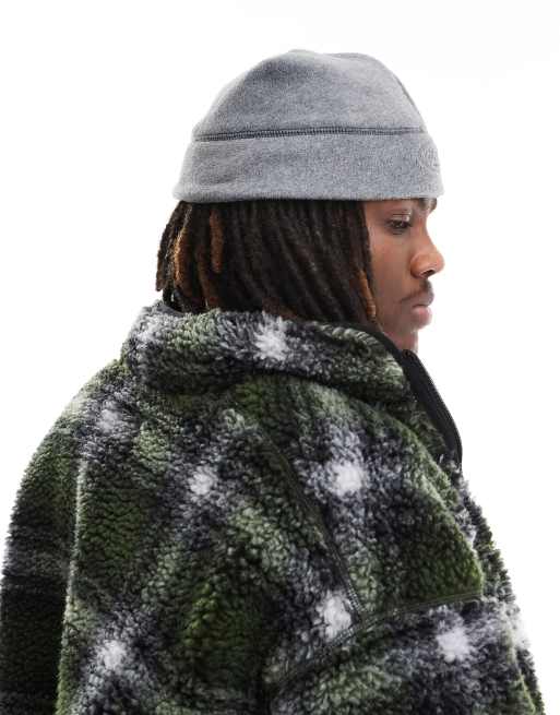 Gramicci thermal beanie in heather gray | ASOS