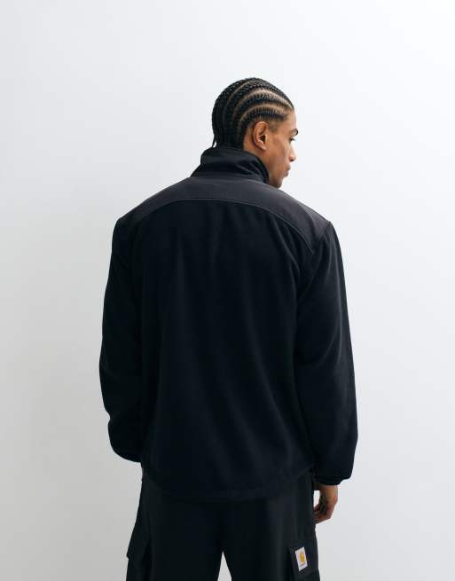 Gramicci thermal fleece jacket in black, 3 of 5
