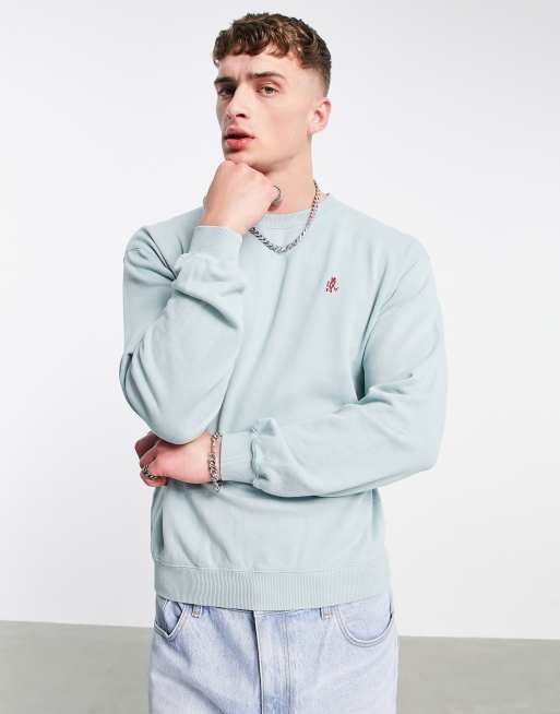 Gramicci - Turkisblå sweatshirt