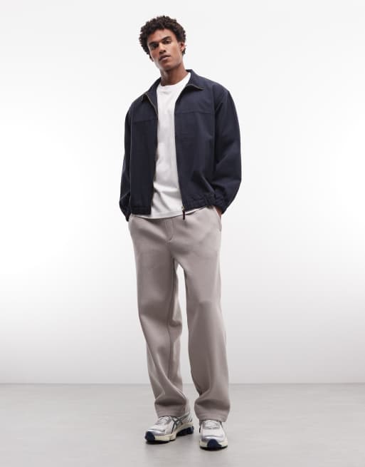 Gramicci twill zip up harrington jacket in navy , 2 of 5