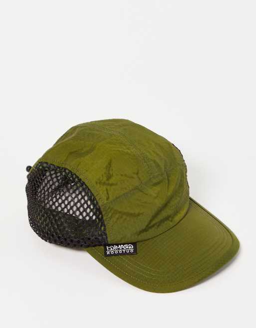 Gramicci utility trail rip-stop cap in olive, 2 of 4