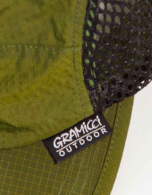 Gramicci utility trail rip-stop cap in olive, 4 of 4