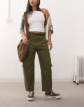 [Gramicci] Gramicci Voyager pants in olive-Green M Light green