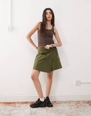 Gramicci Gramici G skort in olive-Green