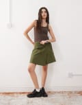 [Gramicci] Gramici G skort in olive-Green S Light green