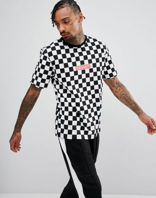 t shirt checkerboard