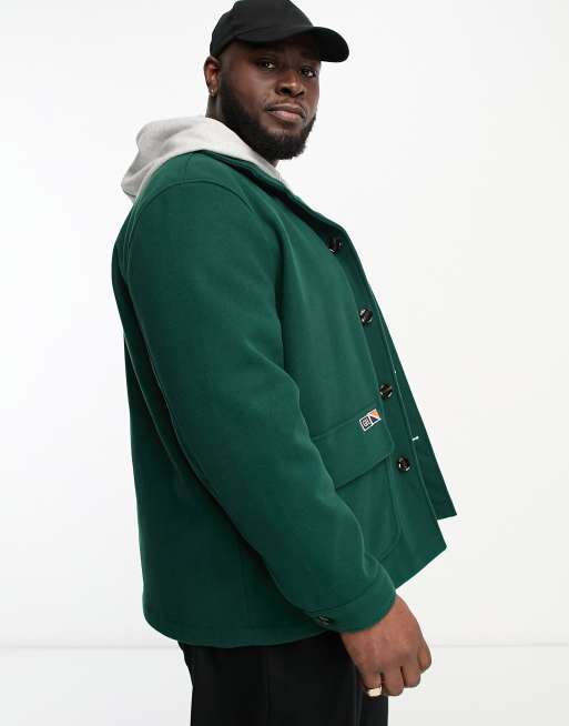 Dark green harrington jacket best sale