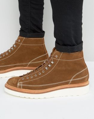 Grenson Andy Suede Monkey Boots | ASOS