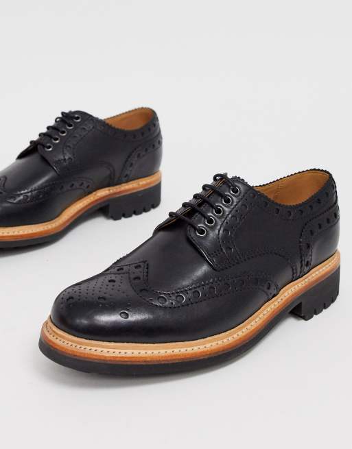 Grenson archie hot sale black sale