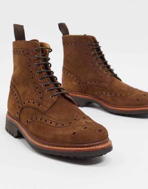 Grenson sharp brogue on sale boots