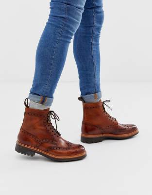 grenson fred brogue boot