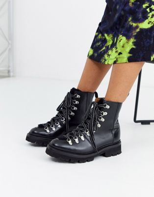 grenson black boots