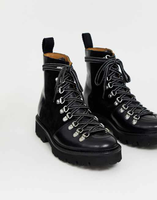 Grenson combat boots sale