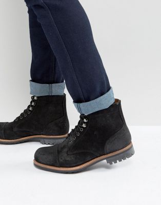 Grenson Radley Suede Lace Up Boots | ASOS