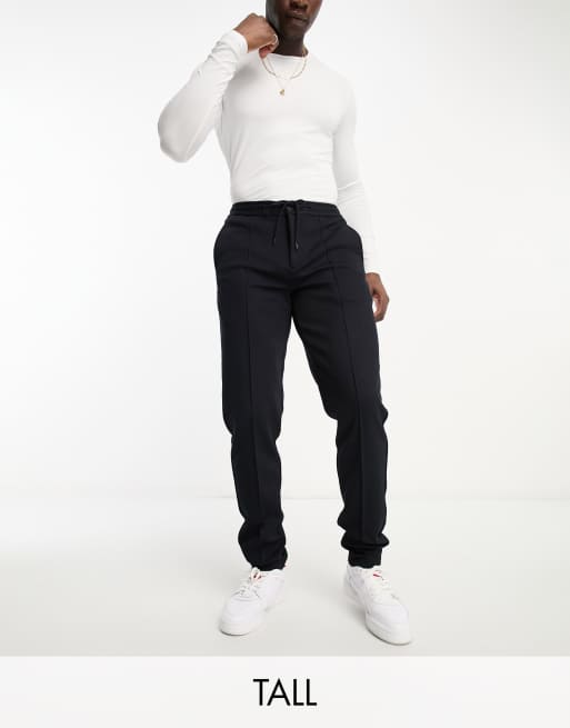 Tall sales white joggers