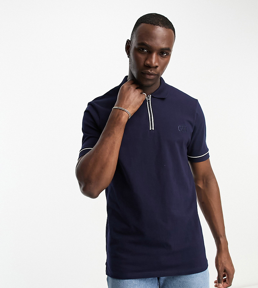 Tall polo in navy
