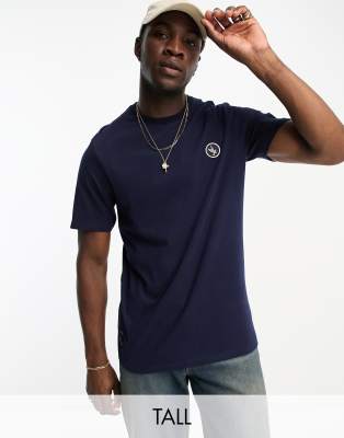 Grey Hawk Grey Hawk Tall t-shirt in navy