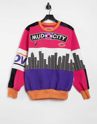 oversized graphic sweatshirt