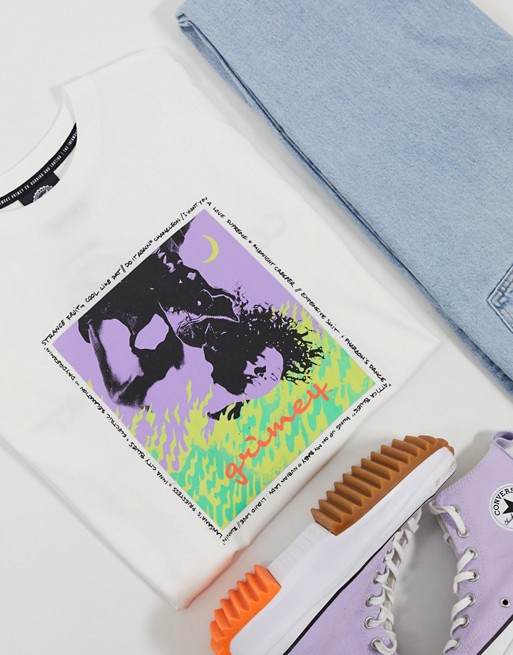 Grimey oversized t-shirt with 'cool like dat' graphic