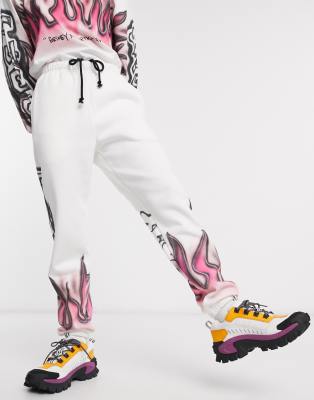 graffiti joggers womens