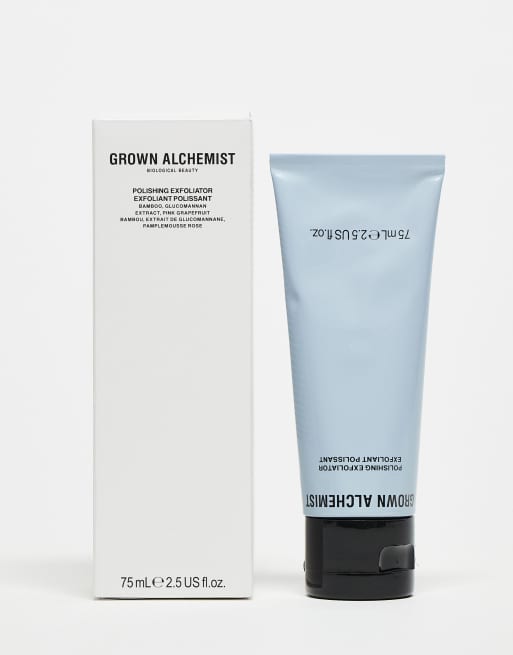 GROWN ALCHEMIST – Złuszczający peeling do twarzy z bambusem i różowym grejpfrutem, 75 ml, 2 z 4