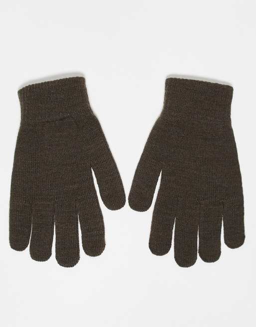 Guantes color caramelo para pantalla táctil de Pieces