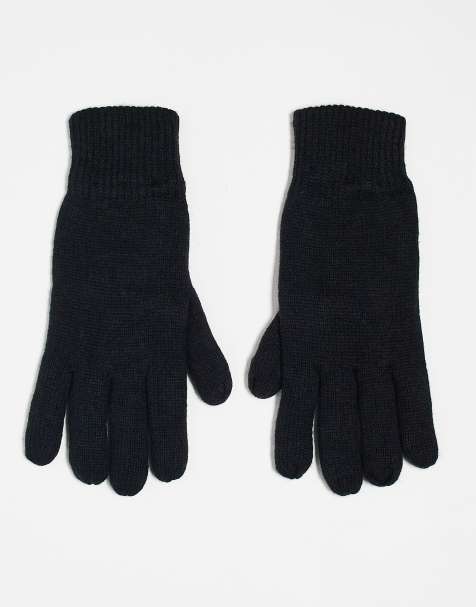Guantes de lana en negro de Selected Homme - view 1