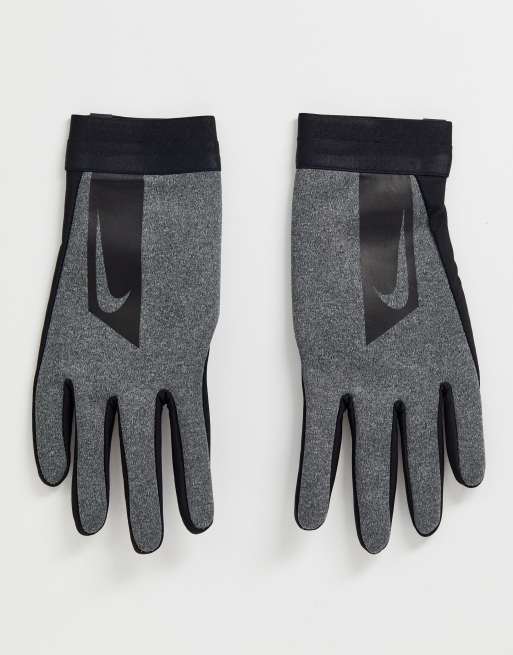 Guantes en gris Academy Hyperwarm de Nike Football ASOS