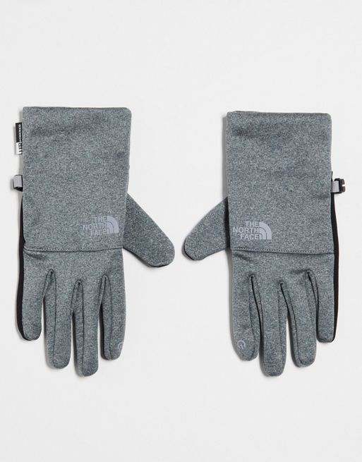 Guantes grises compatibles con pantalla táctil Etip de The North Face