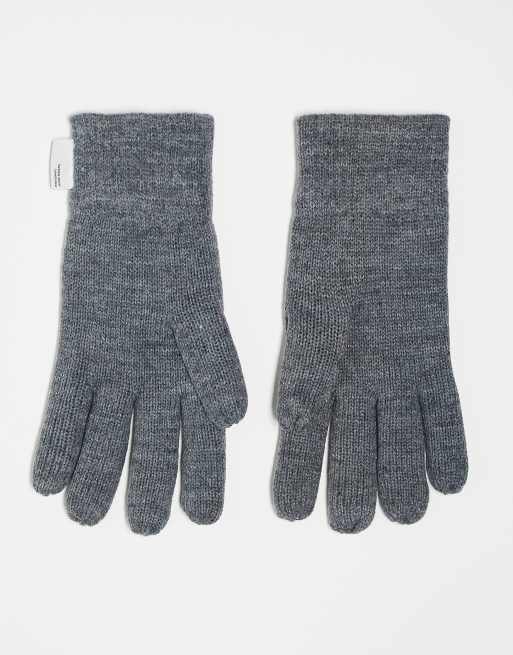 Guantes grises de punto de ONLY & SONS, 3 de 3