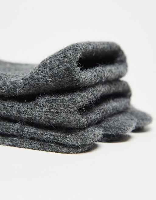 Guantes grises para pantalla táctil de punto liso de My Accessories Man, 2 de 4