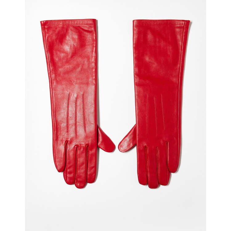 Guantes Largos Piel