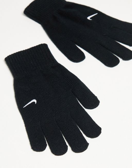 Guantes Nike Swoosh Knit 2.0 negros