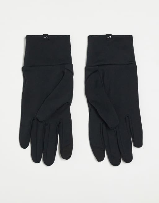 Guantes negros de felpa Therma-FIT de Nike, 3 de 3