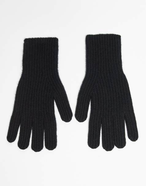 Guantes negros de lana pura premium de & Other Stories - view 1
