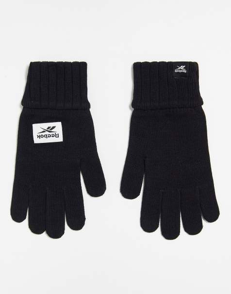 Guantes casual de piel en azul marino para hombre Tallas L/XL