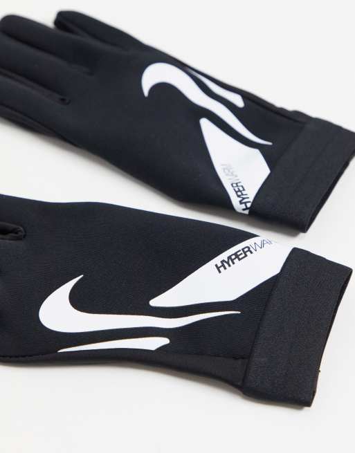 Guantes negros Hyperwarm Academy de Nike Football ASOS