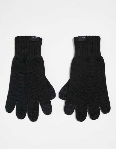 Guantes negros para pantalla táctil de French Connection - view 1
