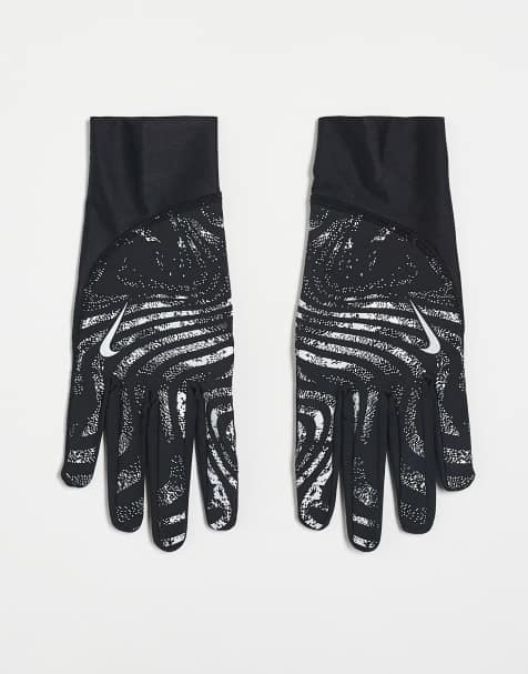 Guantes negros reflectantes de peso medio Pacer de Nike - view 1