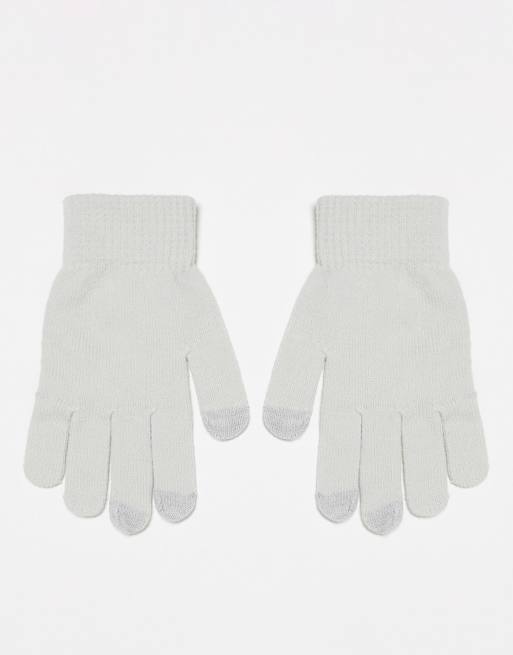 Guantes para pantalla táctil en gris de SVNX