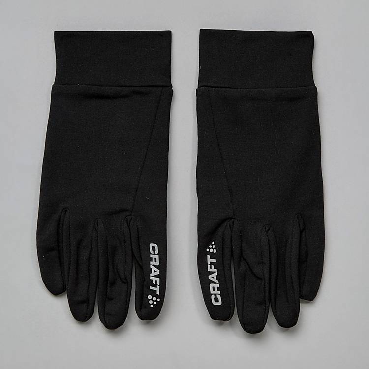 Prueba navegador Perseo Guantes térmicos negros 1902956-9999 Active Comfort Running de Craft  Sportswear | ASOS