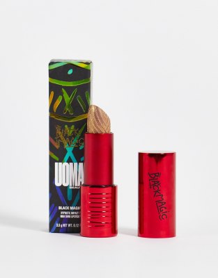 фото Губная помада с блестящим эффектом uoma beauty black magic – hypnotic impact (regal)-светло-бежевый цвет