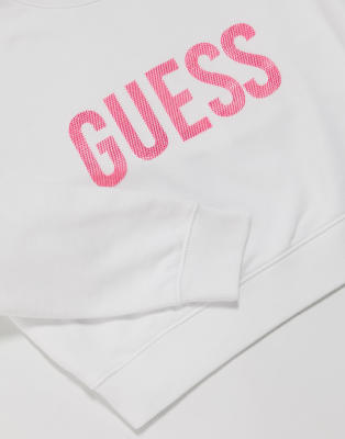 guess logo sweatshirt