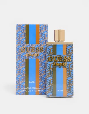 GUESS Amore Roma Eau De Toilette, 100 Ml – Unisex-Duft Mit Birne, Jasmin & Amber