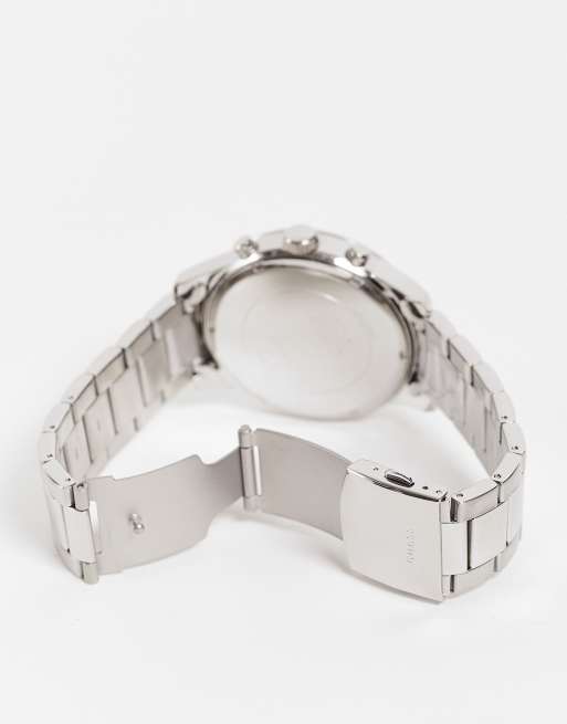 Guess - Atlas - Horloge in zilver en zwart, 2 van 4
